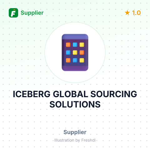 ICEBERG GLOBAL SOURCING SOLUTIONS – summary card, no photo uploaded yet