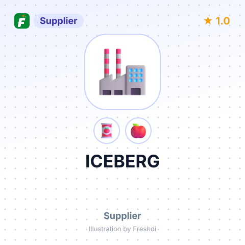 ICEBERG – summary card, no photo uploaded yet