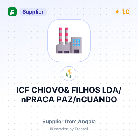 ICF CHIOVO& FILHOS LDA/nPRACA PAZ/nCUANDO CUBANGO/nANGOLA – summary card, no photo uploaded yet