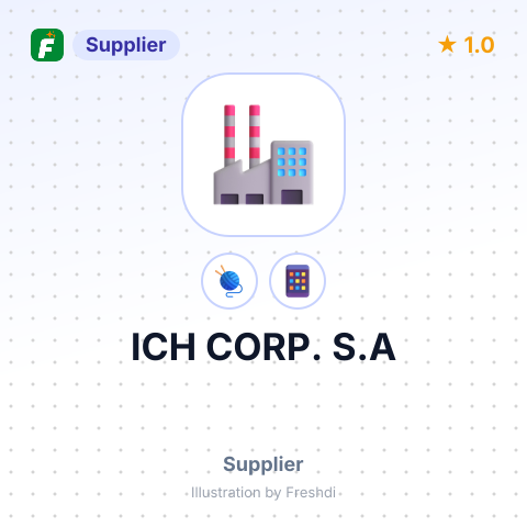 ICH CORP. S.A – summary card, no photo uploaded yet
