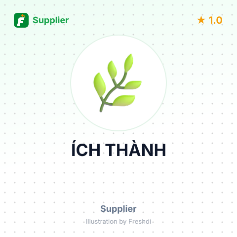 ÍCH THÀNH – summary card, no photo uploaded yet
