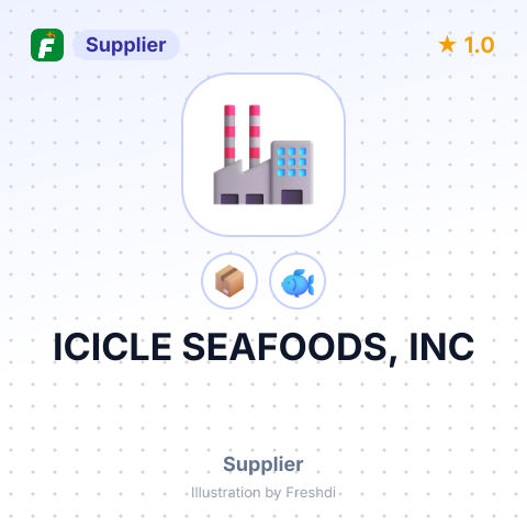 ICICLE SEAFOODS, INC – summary card, no photo uploaded yet