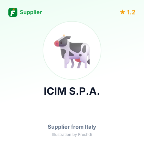 ICIM S.P.A. – summary card, no photo uploaded yet