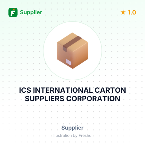 ICS INTERNATIONAL CARTON SUPPLIERS CORPORATION – summary card, no photo uploaded yet