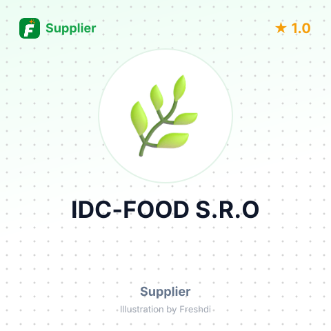 IDC-FOOD S.R.O – summary card, no photo uploaded yet