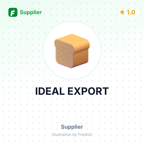 IDEAL EXPORT – summary card, no photo uploaded yet