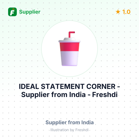 IDEAL STATEMENT CORNER – summary card, no photo uploaded yet