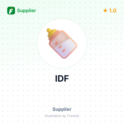 IDF – summary card, no photo uploaded yet