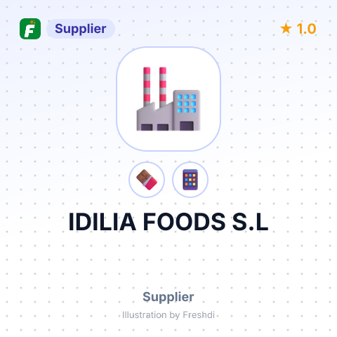 IDILIA FOODS S.L – summary card, no photo uploaded yet