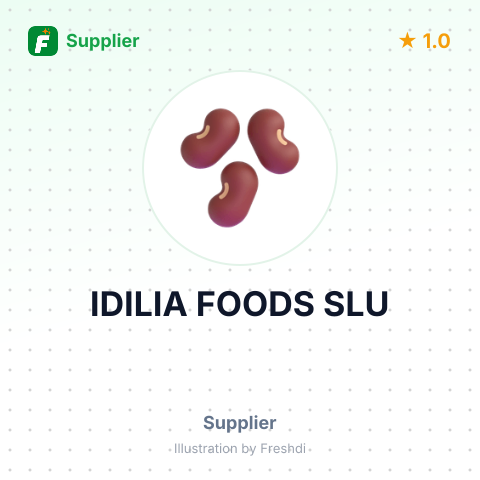 IDILIA FOODS SLU – summary card, no photo uploaded yet