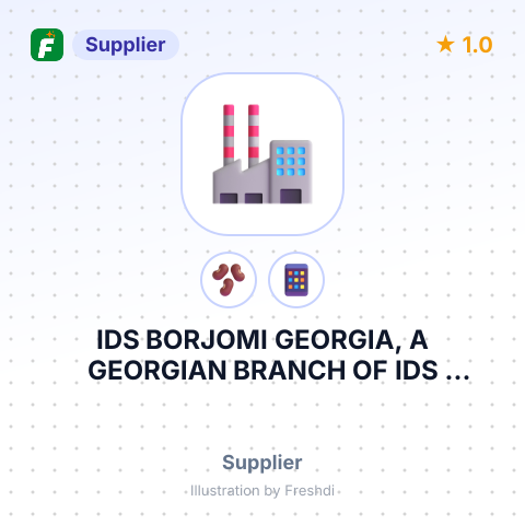 IDS BORJOMI GEORGIA, A GEORGIAN BRANCH OF IDS BORJOMI BEVERAGES CO. N.V – summary card, no photo uploaded yet
