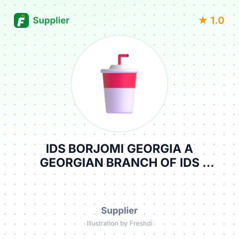 IDS BORJOMI GEORGIA A GEORGIAN BRANCH OF IDS BORJOMI BEVERAGES CO – summary card, no photo uploaded yet