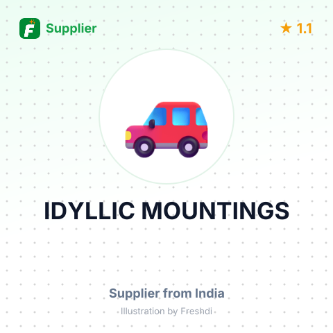 IDYLLIC MOUNTINGS – summary card, no photo uploaded yet