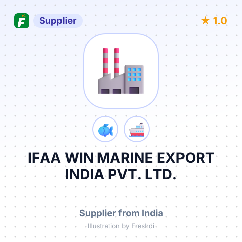 IFAA WIN MARINE EXPORT INDIA PVT. LTD. – summary card, no photo uploaded yet
