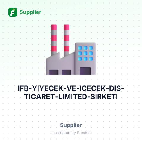 IFB YIYECEK VE ICECEK DIS TICARET LIMITED SIRKETI – summary card, no photo uploaded yet