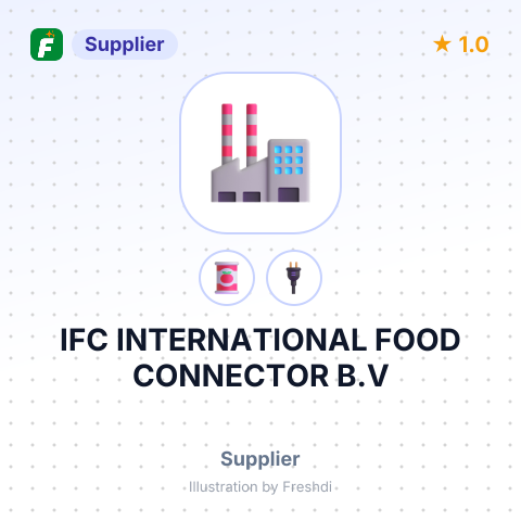 IFC INTERNATIONAL FOOD CONNECTOR B.V – summary card, no photo uploaded yet