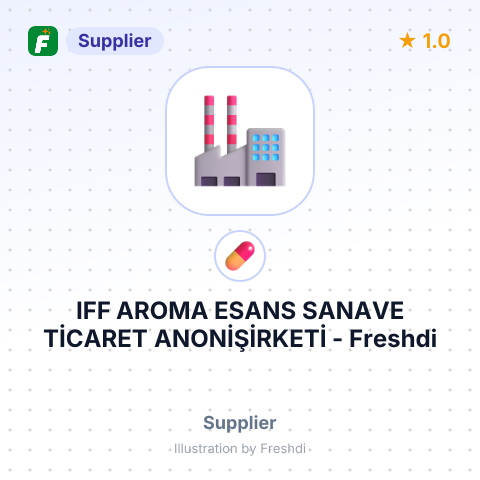 IFF AROMA ESANS SANAVE TİCARET ANONİŞİRKETİ – summary card, no photo uploaded yet