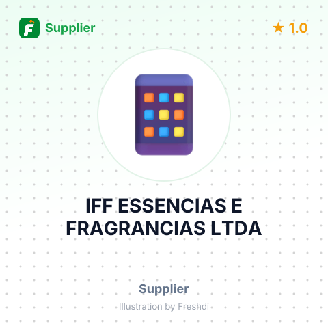 IFF ESSENCIAS E FRAGRANCIAS LTDA – summary card, no photo uploaded yet