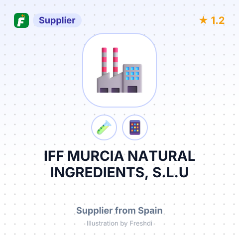 IFF MURCIA NATURAL INGREDIENTS, S.L.U – summary card, no photo uploaded yet