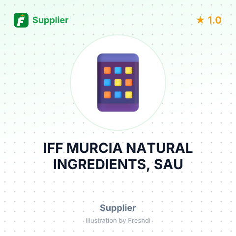 IFF MURCIA NATURAL INGREDIENTS, SAU – summary card, no photo uploaded yet