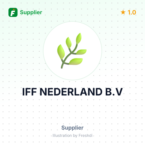 IFF NEDERLAND B.V – summary card, no photo uploaded yet
