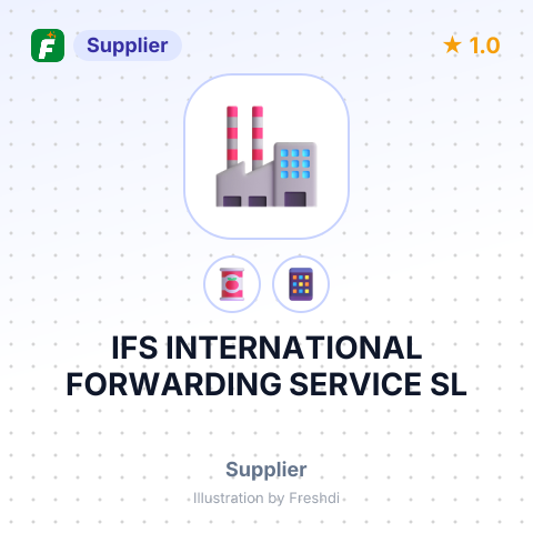 IFS INTERNATIONAL FORWARDING SERVICE SL – summary card, no photo uploaded yet