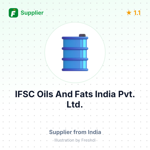 IFSC Oils And Fats India Pvt. Ltd. – summary card, no photo uploaded yet
