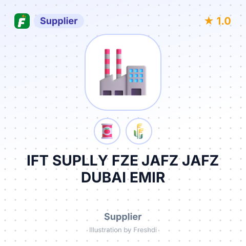IFT SUPLLY FZE JAFZ JAFZ DUBAI EMIR – summary card, no photo uploaded yet