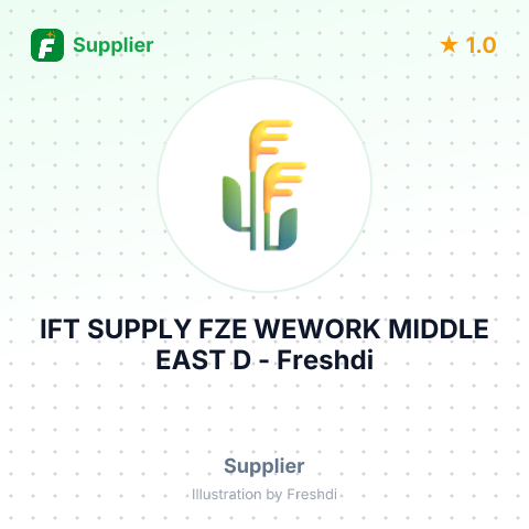 IFT SUPPLY FZE WEWORK MIDDLE EAST D – summary card, no photo uploaded yet