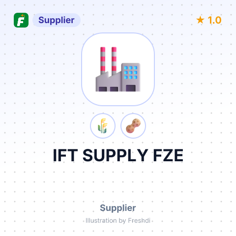 IFT SUPPLY FZE – summary card, no photo uploaded yet