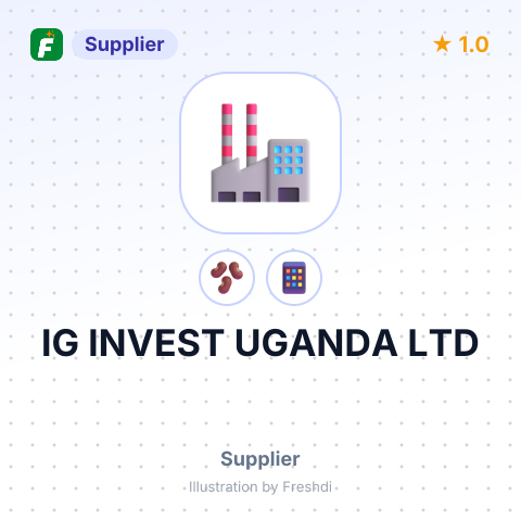 IG INVEST UGANDA LTD – summary card, no photo uploaded yet