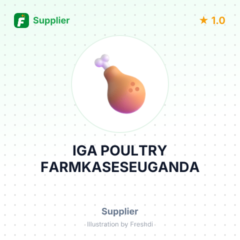 IGA POULTRY FARMKASESEUGANDA – summary card, no photo uploaded yet