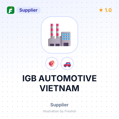 IGB AUTOMOTIVE VIETNAM – summary card, no photo uploaded yet
