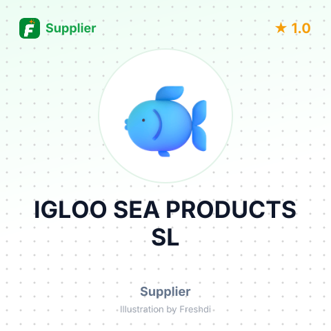 IGLOO SEA PRODUCTS SL – summary card, no photo uploaded yet