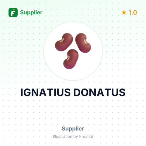 IGNATIUS DONATUS – summary card, no photo uploaded yet