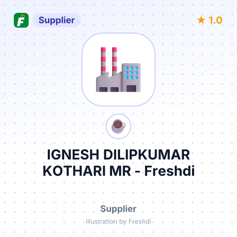 IGNESH DILIPKUMAR KOTHARI MR – summary card, no photo uploaded yet
