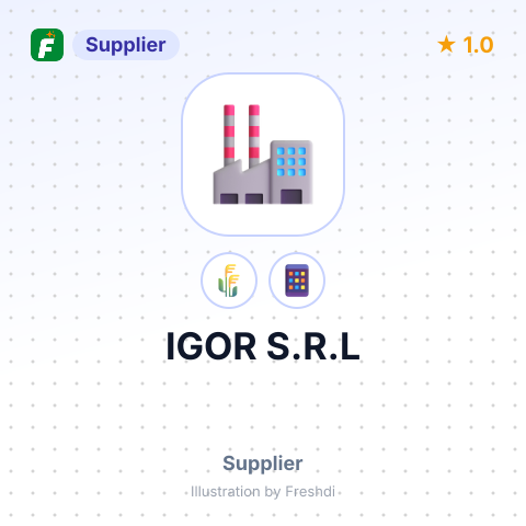 IGOR S.R.L – summary card, no photo uploaded yet