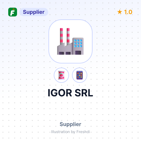 IGOR SRL – summary card, no photo uploaded yet