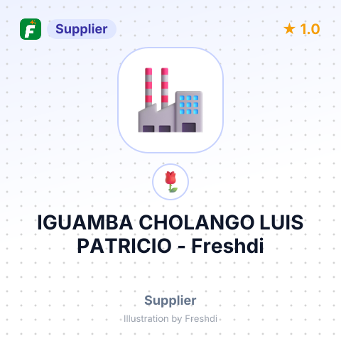 IGUAMBA CHOLANGO LUIS PATRICIO – summary card, no photo uploaded yet