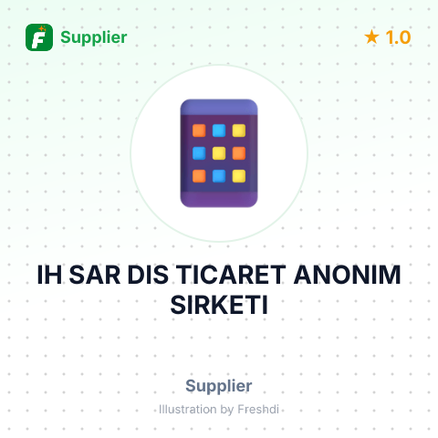 IH SAR DIS TICARET ANONIM SIRKETI – summary card, no photo uploaded yet