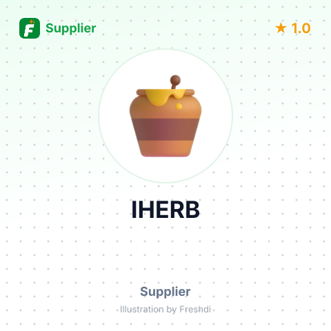 IHERB – summary card, no photo uploaded yet