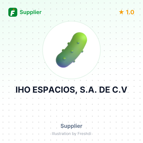 IHO ESPACIOS, S.A. DE C.V – summary card, no photo uploaded yet