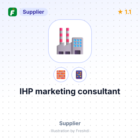 IHP marketing consultant – summary card, no photo uploaded yet