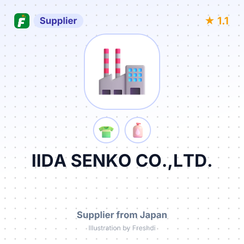 IIDA SENKO CO.,LTD. – summary card, no photo uploaded yet