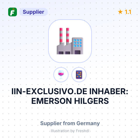 IIN-EXCLUSIVO.DE INHABER: EMERSON HILGERS – summary card, no photo uploaded yet
