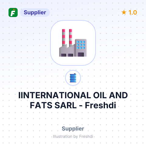 IINTERNATIONAL OIL AND FATS SARL – summary card, no photo uploaded yet