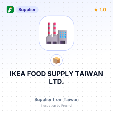 IKEA FOOD SUPPLY TAIWAN LTD. – summary card, no photo uploaded yet