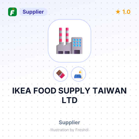 IKEA FOOD SUPPLY TAIWAN LTD – summary card, no photo uploaded yet