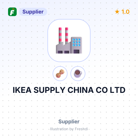 IKEA SUPPLY CHINA CO LTD – summary card, no photo uploaded yet