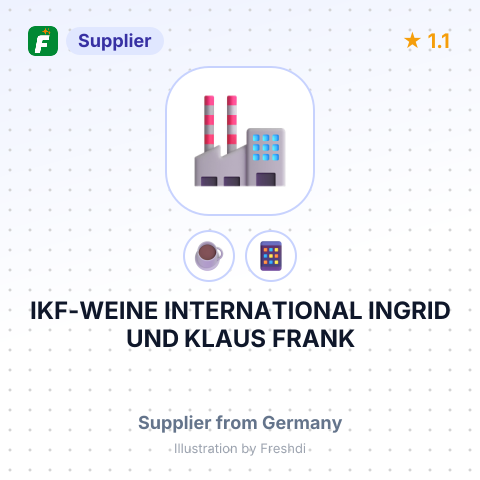 IKF-WEINE INTERNATIONAL INGRID UND KLAUS FRANK – summary card, no photo uploaded yet